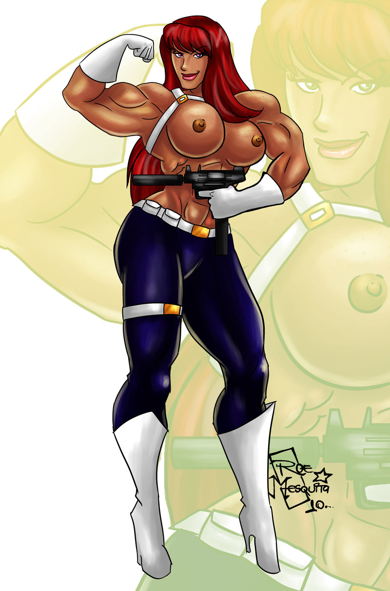 Redhead Muscular Women page 7 full