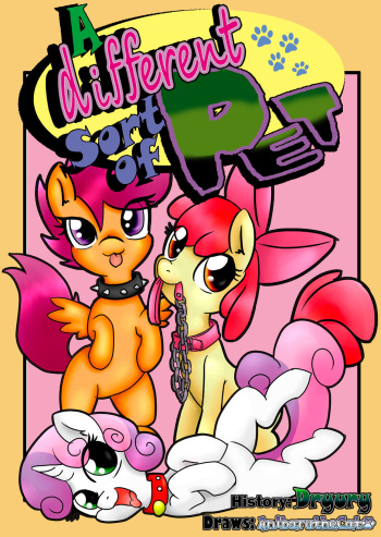 [AnibarutheCat] A Different Sort of Pet (My Little Pony Friendship is Magic) [German] [Colorized] cover